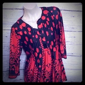 Patterned blouse